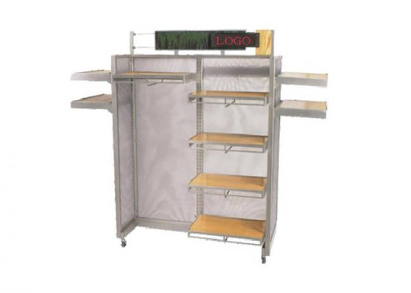 Quality Heavy Duty Retail Store Shelving , High Grade Metal Storage Shelves Freestanding for sale