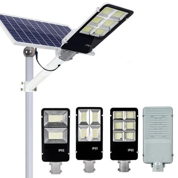 Outdoor 100 Watt LED Solar Street Light Die Cast Aluminum Solar Powered