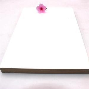 Wholesale Eco Friendly Matte White 0.35mm PET Laminated MDF Panels from china suppliers