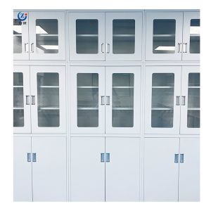 Wholesale Reinforced Steel Commercial Laboratory Storage Cabinet With 2-4 Shelves from china suppliers