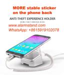COMER anti theft alarm phone acrylic stand for mobile phone accessories stores