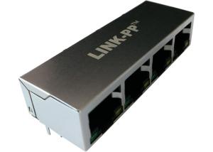 Wholesale AR14-3638 Multi-port RJ45 10/100, LED G/Y, NO EMI Fingers,Tab Down from china suppliers
