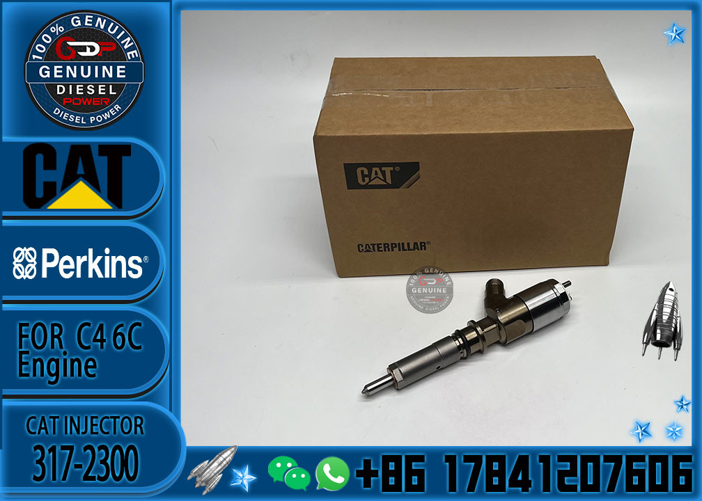 original 321D 323D excavator C6.4 C6.6 engine injector 2645A717 fuel injector 3172300 317-2300