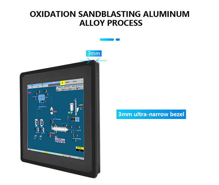 VGA/HDMI/4xUSB/1x RJ45/AUDIO/2xRS232/MIC/EAR Industrial Android Panel PC with Touch Screen
