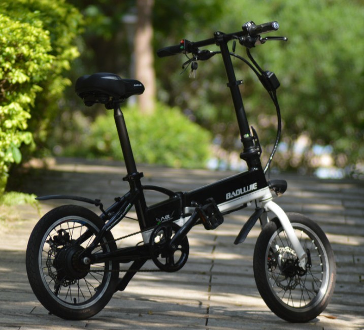 16 Inch 250w Folding Fat Tyre Electric Bike For Children