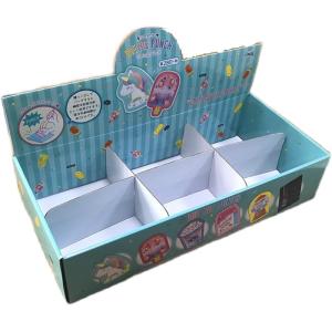 Wholesale 4C Retail Cardboard Tabletop Display Stands 350g CCNB Glossy PP Lamination from china suppliers