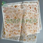 40g 50g One Side Wax Coated Paper Food Grade Wrapping Paper White Black Kraft
