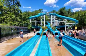 Wholesale ODM Water Park Child Swimming Pool Play Area Aqua Theme Rides Tube Spiral Fiberglass Slide For Kids from china suppliers
