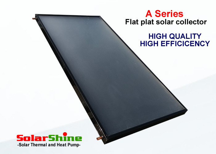 Professional Flat Plate Solar Collector Highly Selective Vacuum Coating