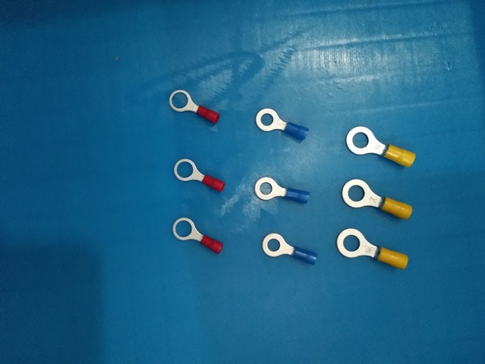 Wire Connecting UL OEM Tinned Crimp Cable Ring Terminals Pure Copper
