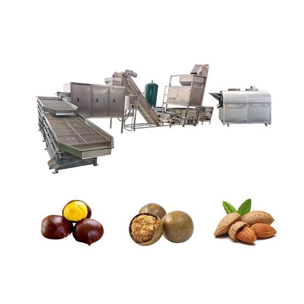 380V Sand Nut Snack Single Double Rotary Roller Seasoning Flavoring Production