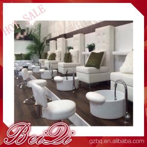 Wholesale luxury white leather king chair manicure and pedicure furniture spa chair leather cover from china suppliers