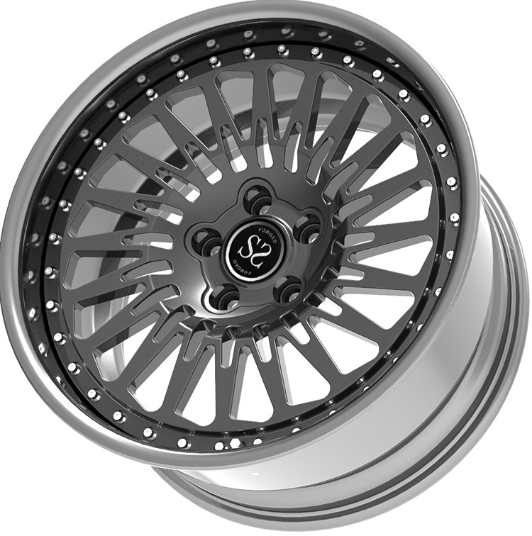 forged wheel 2 piece 5x112 5x120 5x130 size 18-22 inch vossen niche her style car rims