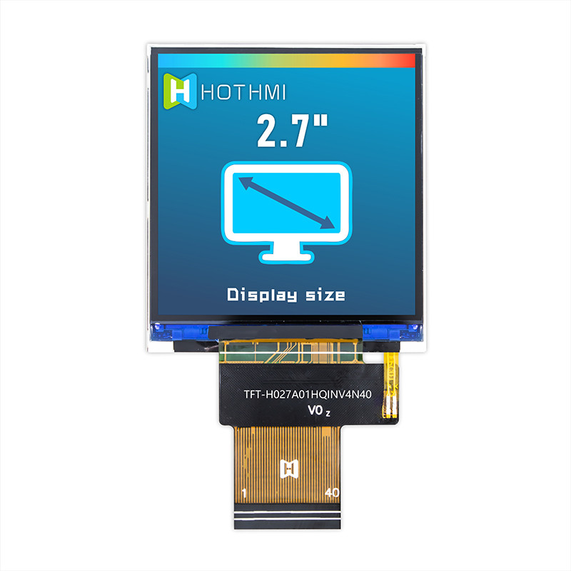 2.7 Inch IPS 320x320 Readable Sunlight TFT Display Panel MCU For Industrial Control