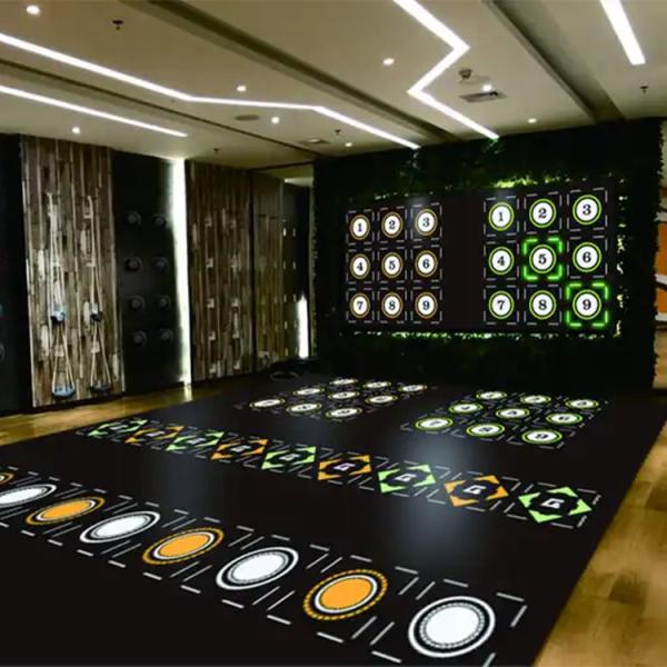 25mm Rubber Gymnasium Flooring Fitness Gym Rubber Flooring Tiles Fitness