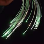 Factory Outlet POF 10mX 6mm Outer Diameter PVC PMMA Plastic Black Jacket Glow