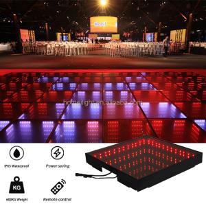 Wholesale High Temperature Resistant LED Dance Floor Tiles For Night Club Light Show Rental from china suppliers