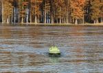 Green RC Fishing Bait Boat DEVC-104 7.4V / 6A lithium battery