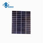 ZW-5W-12V Portable Solar Generator Power Charger 5W 12V Glass Poly Cristalline