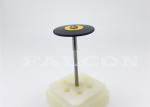 black Sintered Diamond Disc knife edge Rubber Polishing Wheel 26mm 12mm Diameter