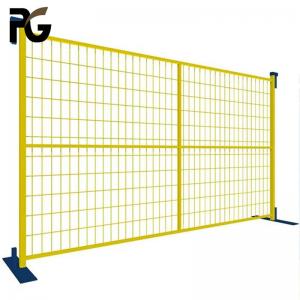 China 6ftx10ft 3mm Powder Coated Temporary Fence Canada Standard on sale