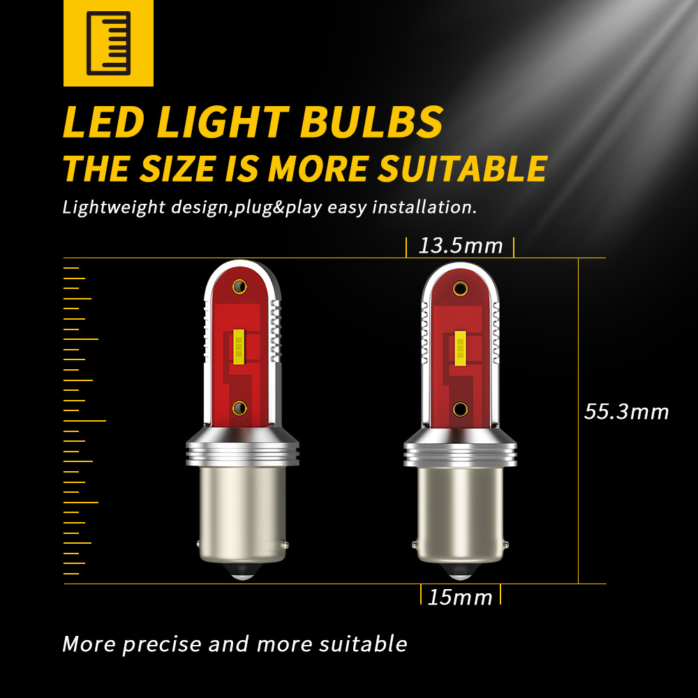T20 3157 LED Tail Light Bulbs , CSP LED Replacement Bulbs