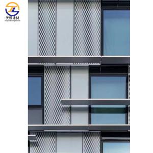 Wholesale Slat Aluminum Screen Heat Insulation Strip False Ceiling For Office Building from china suppliers