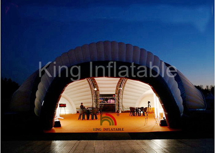 Giant DIY Inflatable House Tent LED Lighting Inflatable Event Tent For Exhibition