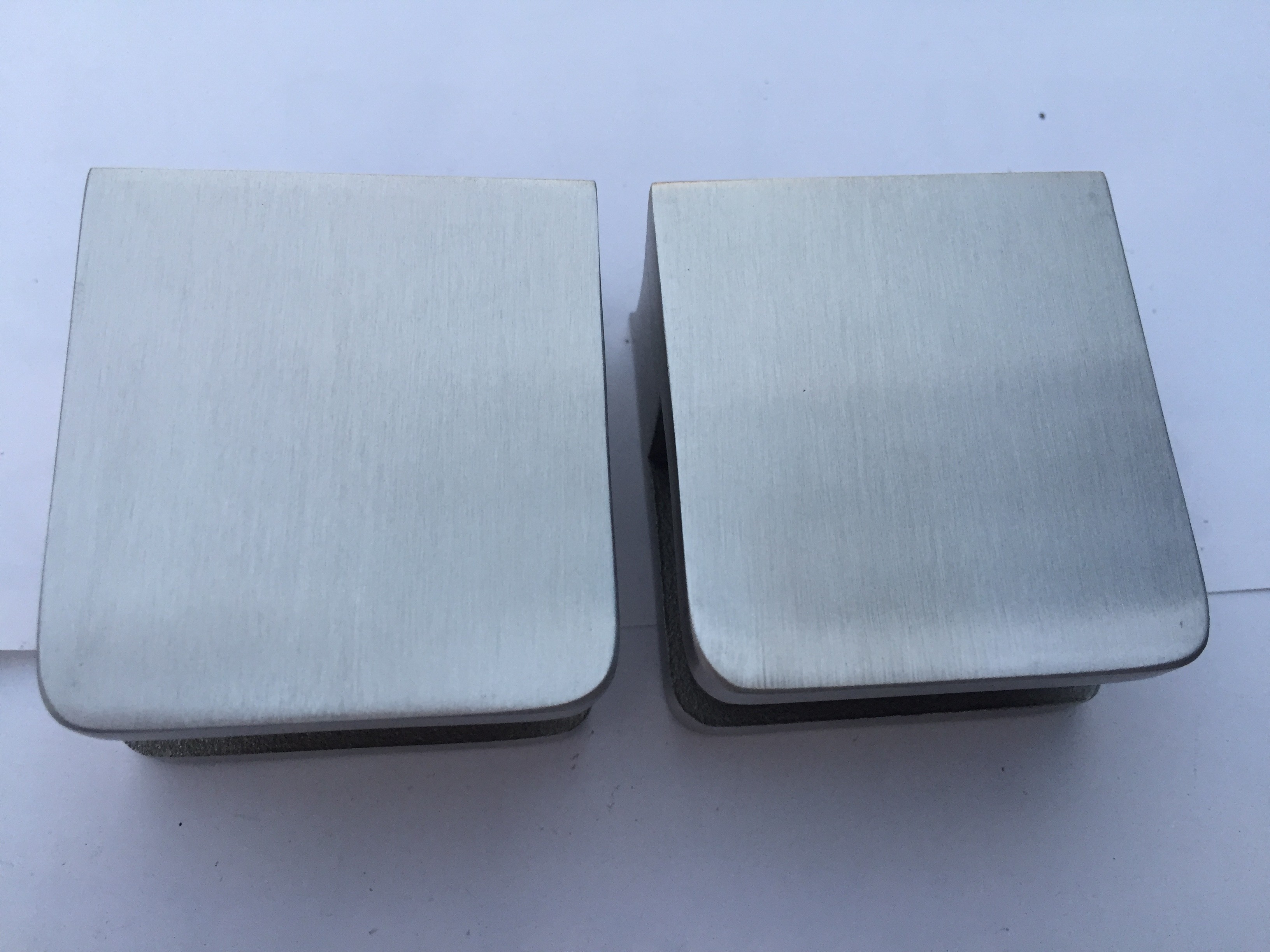 304 Corrosion Resistant 10.76mm Stainless Steel Glass Clamps