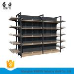 High Quality And Good Price Supermarket Steel Wood Display Rack Shelf