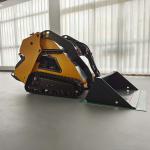 Hydraulic Ramming Mini Skid Steer Loader Wheel Walk Behind Skid Steer With