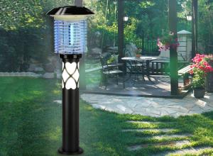 Wholesale Mosquito power grid outdoor park residential villa LED lighting mosquito-killing lamp lawn mosquito-killing lamp from china suppliers
