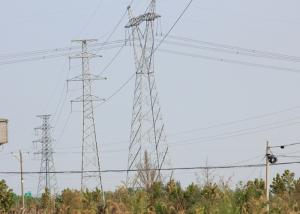 Wholesale High Strength Low Alloy Steel Pylon , 230KV Electric Suspension Tower from china suppliers