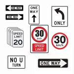 Custom Australian High Intensity Prismatic Reflective Sheeting For Traffic Sign