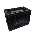 400*300*220MM Black Anti-Static Folding Box Plastic Turnover Box Foldable