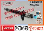 Denso Diesel Injector 095000-5931 095000-5930 23670-09060 for Toyota HILUX III 2
