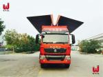 Transport 8X4 Howo 12 Wheeler Wing Van Heavy Duty Cargo Van
