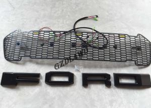 Wholesale ABS Plastic Car Front Bumper Grille With LED Lights For Ranger 2016 2017 Body Parts from china suppliers