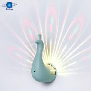 Wholesale 5V Peacock Projection Light Color Change Rechargeable Led Wall Light Indoor from china suppliers