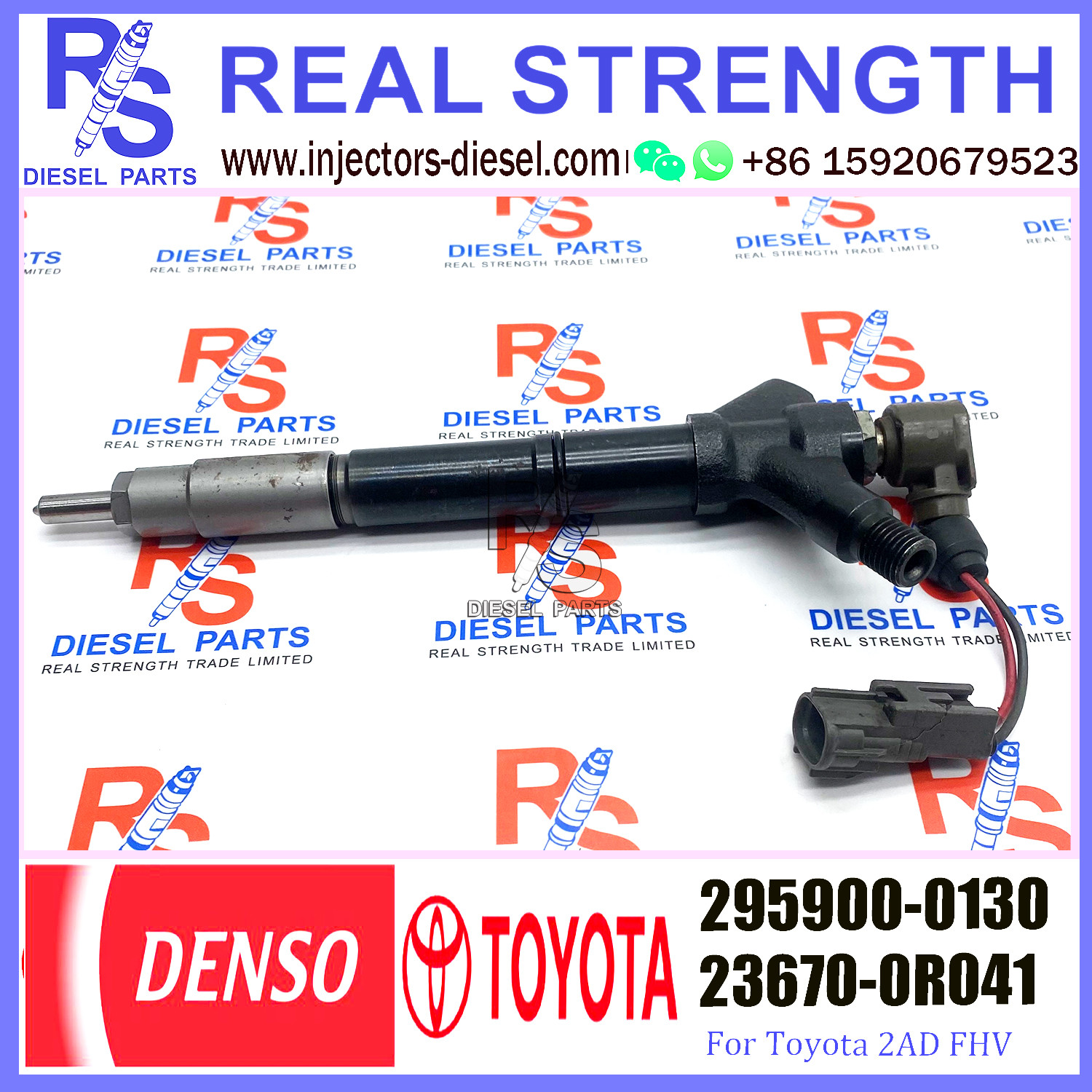 Common Rail Injector 2959000130 236700R041 295900-0130 23670-0R041