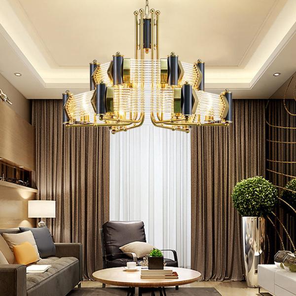 Nordic Glass LED Modern Light Luxury Personalized Creative Art Restaurant Hotel