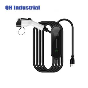 Wholesale Best Price 1-16 A Current Adjustable 3.5 kW 7 kW 11 kw AC Car Portable EV Charger Type 1 2 Electric Charger from china suppliers