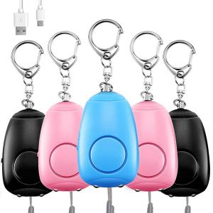 Wholesale Rechargeable Safety Alarm Keychain Safesound USB 130dB from china suppliers