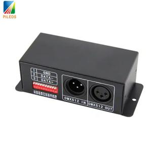 Wholesale DMX To SPI DMX 512 LED Controller Decoder For TM1809 WS2812b from china suppliers