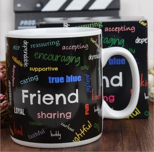 Wholesale Ceramic Eco Friendly Mugs Full Printing / Colorful Eco Friendly Travel Mug Custom from china suppliers
