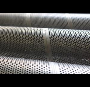 Wholesale Automotive Engineering Spiral Perforated Tube , Perforated Stainless Steel Pipe from china suppliers