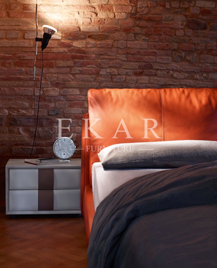 Bed Room Soft Wood Double Bed Designs ZZ-BD024