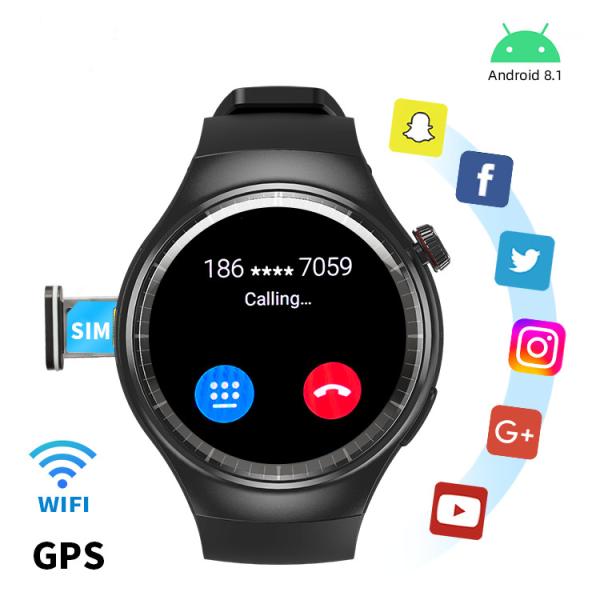 Quality DM80 Smart Watch Sim Card  2GB+16GB GPS Wifi APP Download Smart Watch 1.43 Inch for sale
