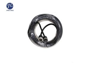 Wholesale Car Top 6 Pin To 4 Pin 0.1m Backup Camera Extension Cable from china suppliers