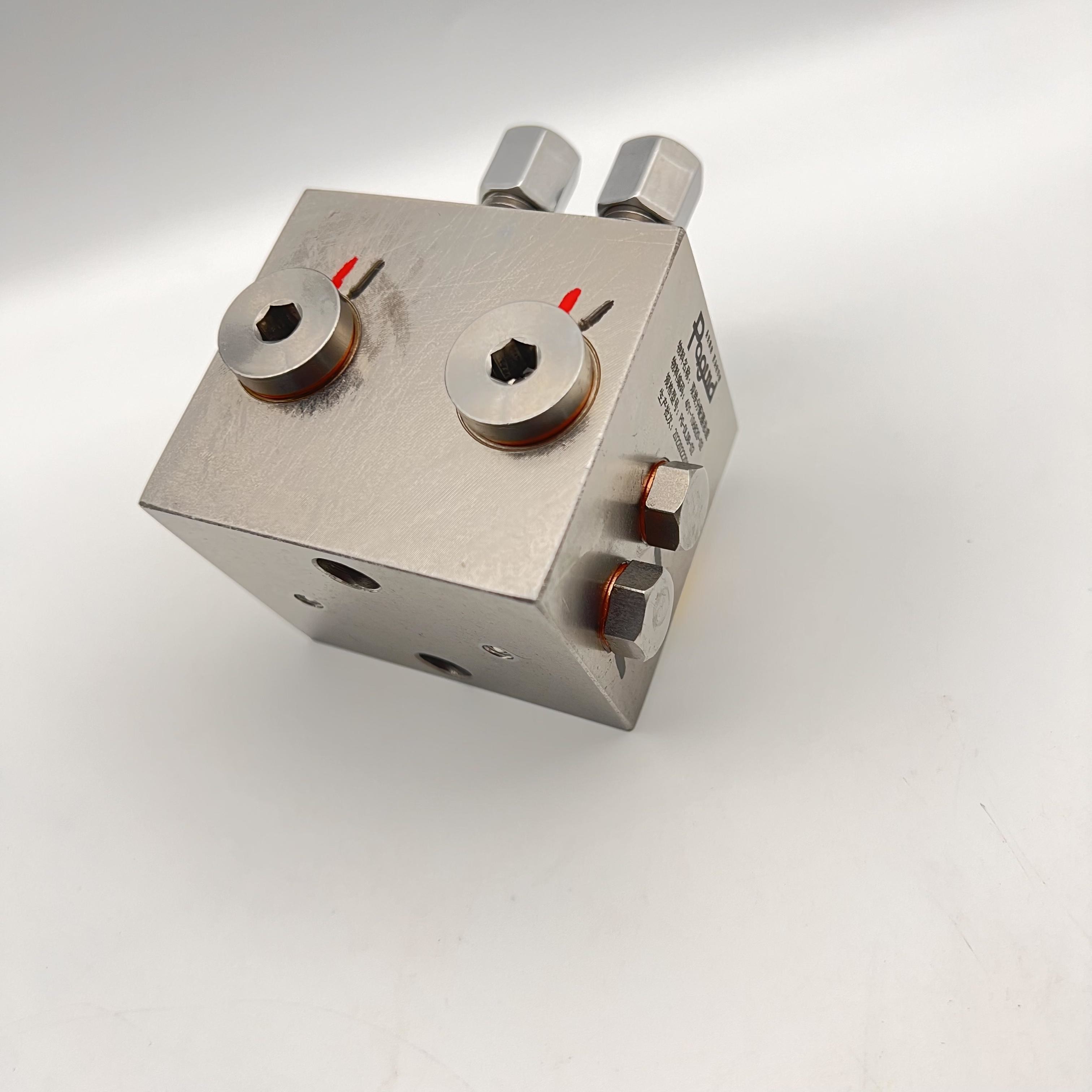 RZ Spare Part Concrete Pump Two Wire Lubrication Distributor